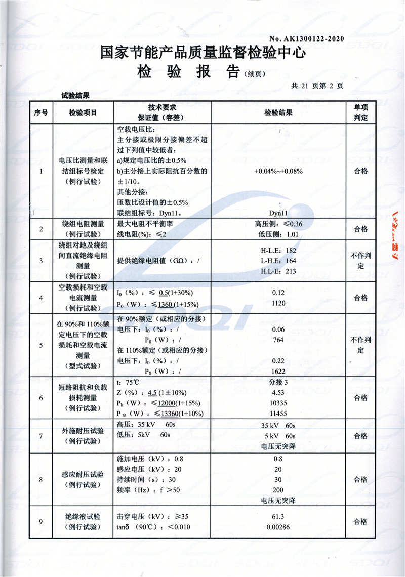 高低压试验报告-S11-1250闻喜闻喜闻喜油浸式变压器-2.jpg